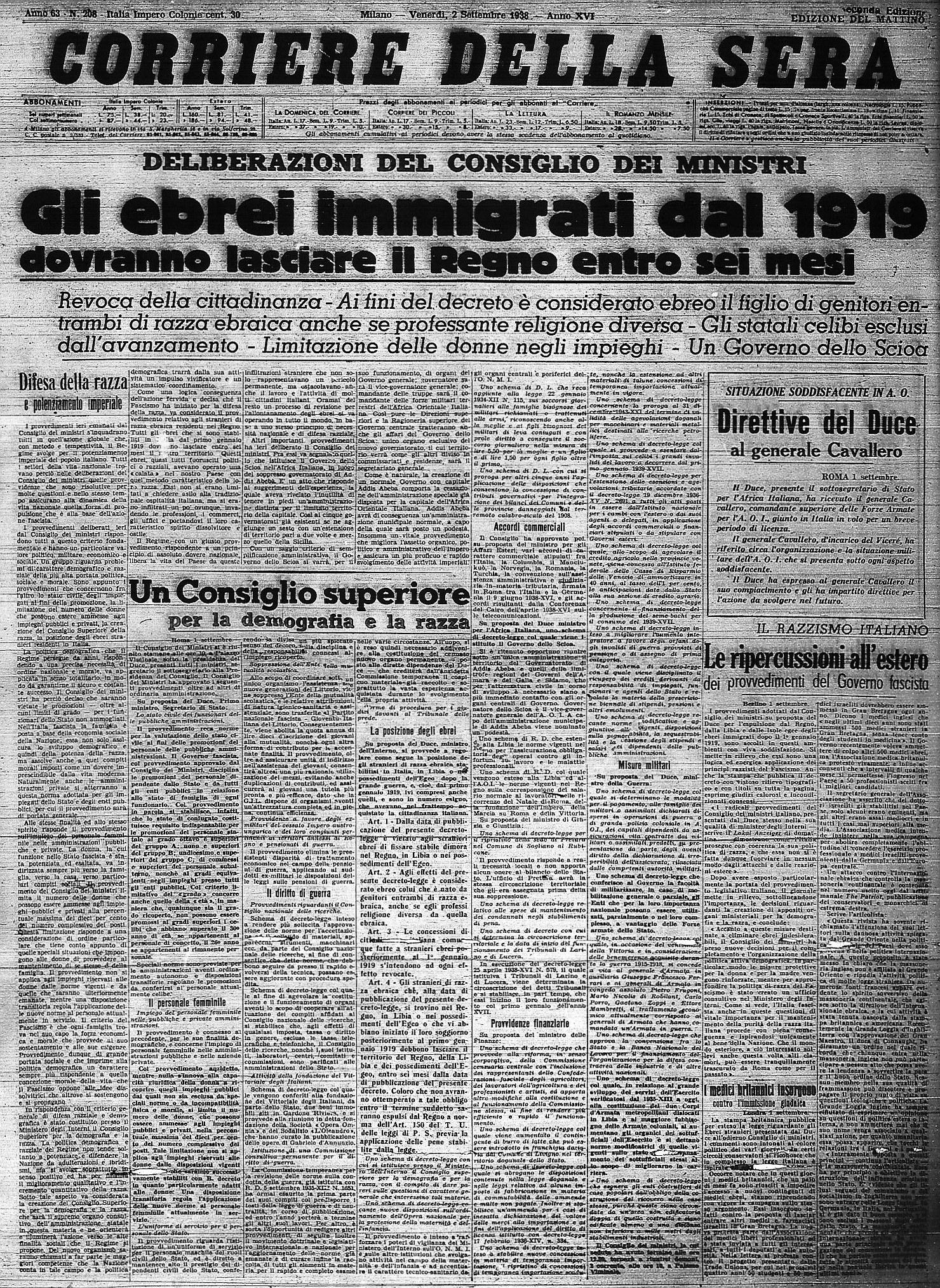 Gli ebrei immigrati espulsi