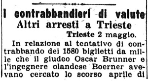 Arrestati i contrabbandieri ebrei